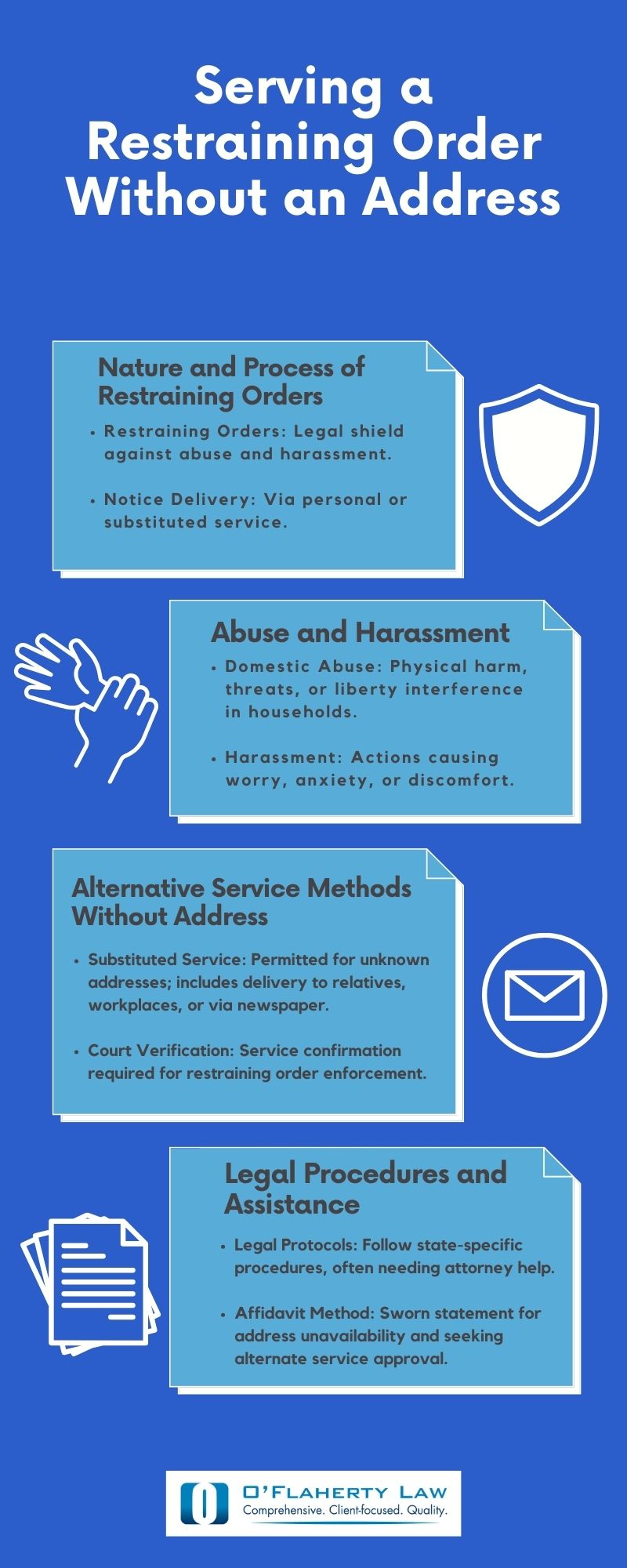 View of How to Serve a Restraining Order Without an Address